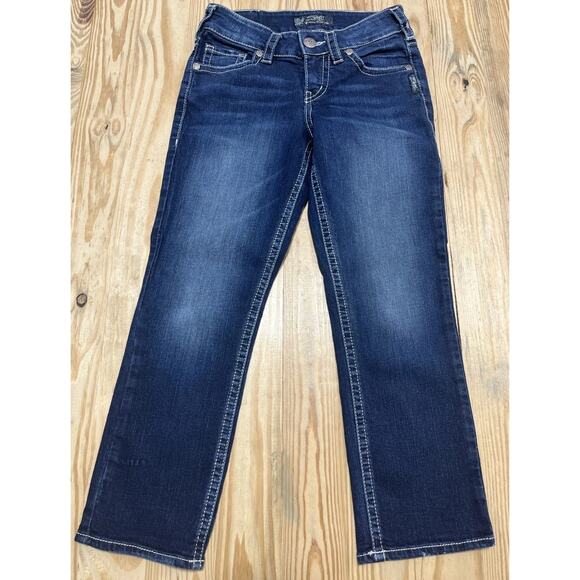 Silver jeans SUKI MID CAPRI 26x22.5 - Picture 1 of 7